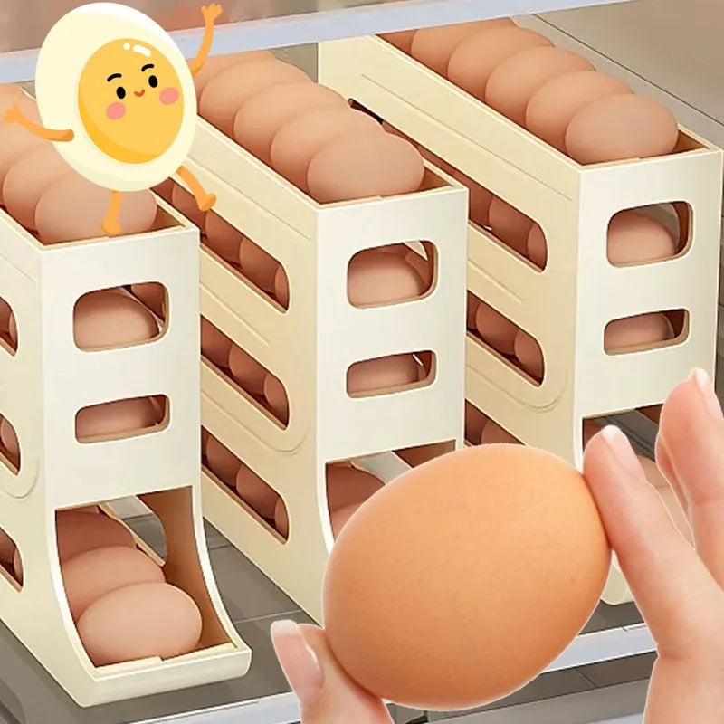 Elyon EggMaster: Organizador de Huevos Compacto y Eficiente