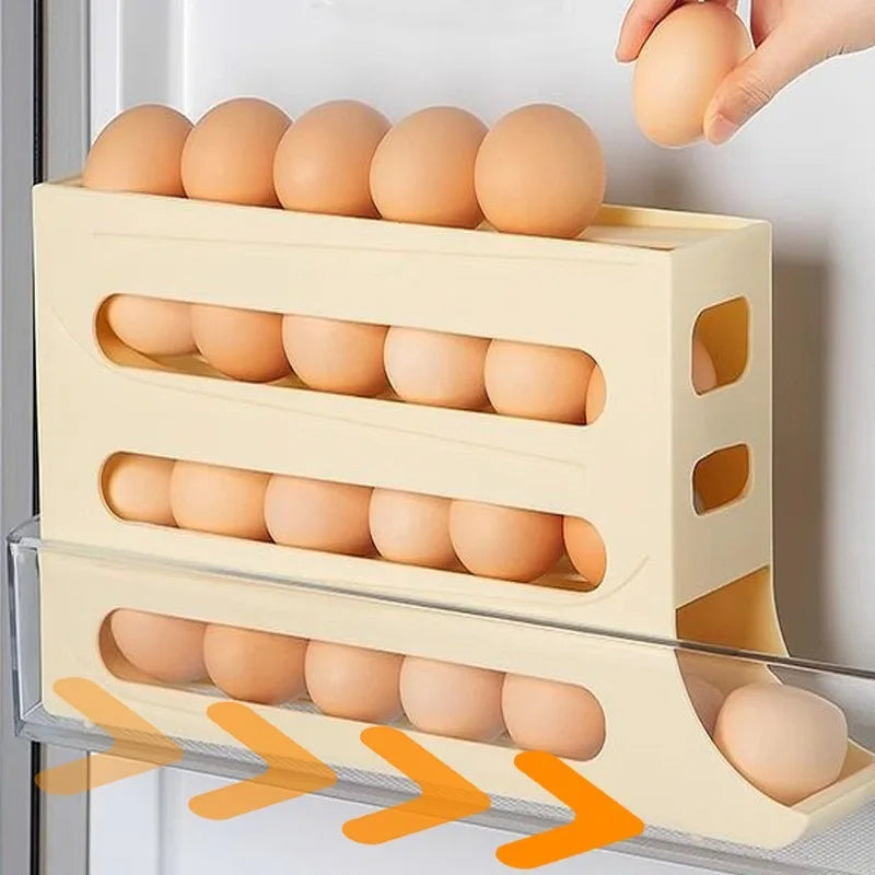 Elyon EggMaster: Organizador de Huevos Compacto y Eficiente