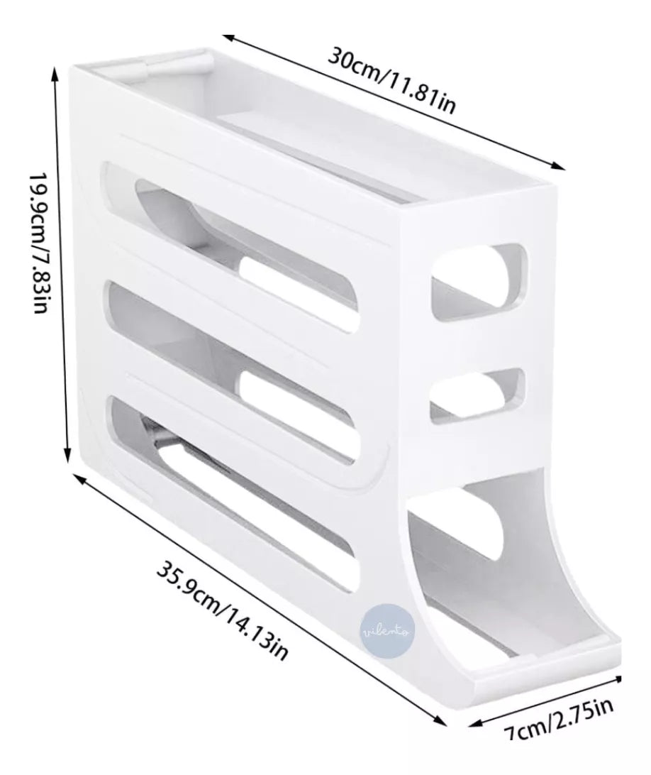 Elyon EggMaster: Organizador de Huevos Compacto y Eficiente